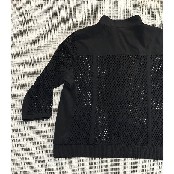 ZENERGY by CHICO'S LIGHTWEIGHT JACKET OUTWEAR BLACK ZIP FRONT SZ 2 - Picture 5 of 8